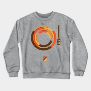 Modernist Vinyl Crewneck Sweatshirt